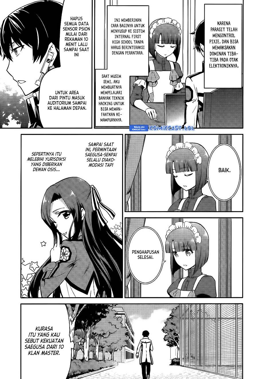 Mahouka Koukou no Rettousei: Double Seven-hen Chapter 9 Gambar 11