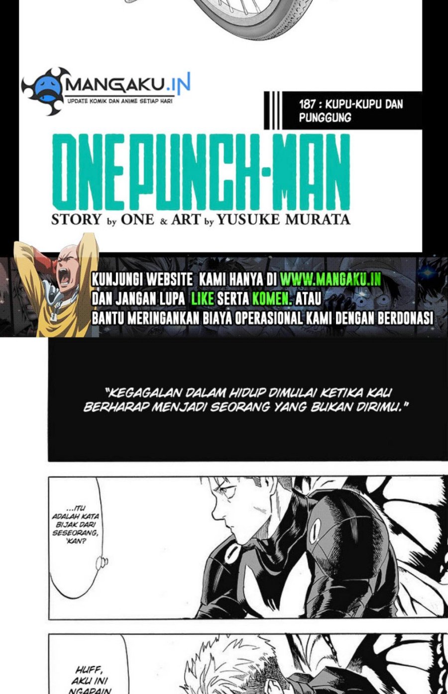 Baca Manga One Punch Man Chapter 237.1 Gambar 2