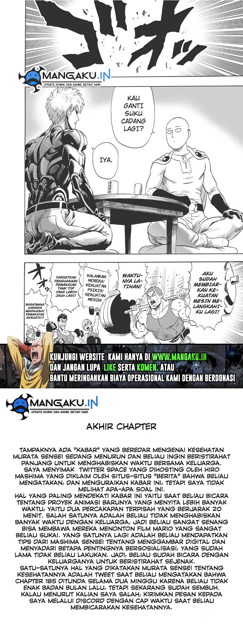 One Punch Man Chapter 235 Gambar 10