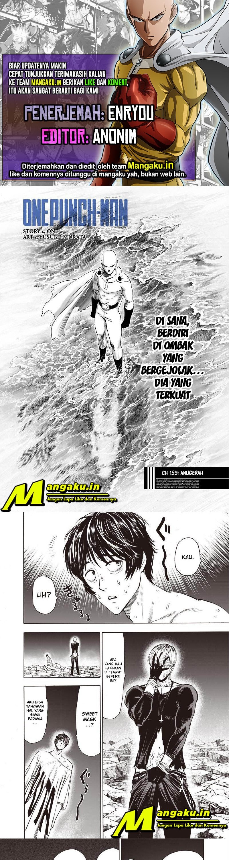 Baca Komik One Punch Man Chapter 209 Gambar 1