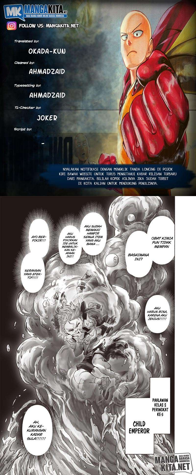 One Punch Man Chapter 170 Gambar 7