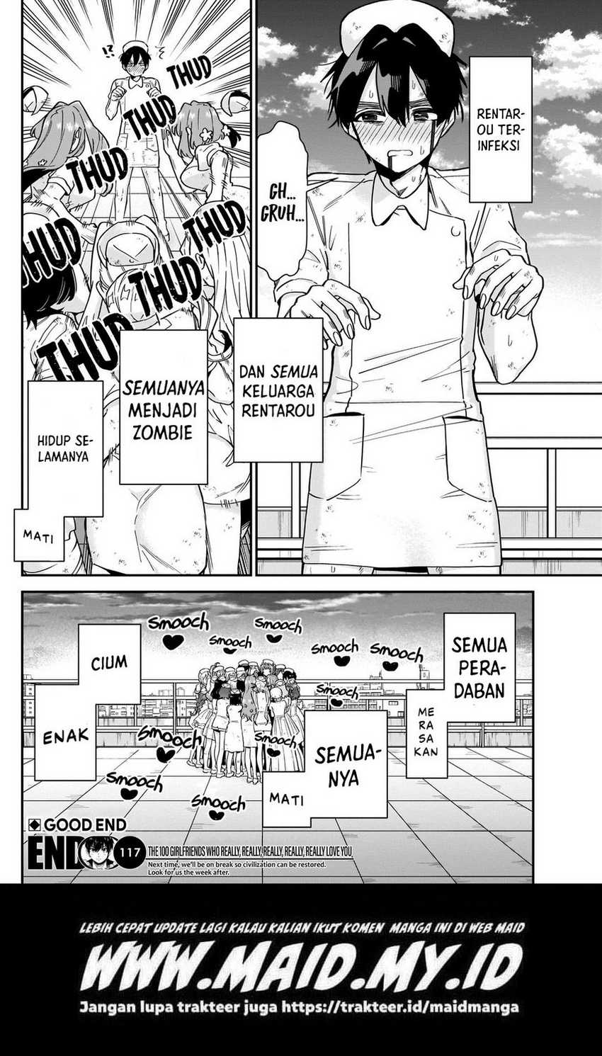 Kimi no Koto ga Dai Dai Dai Dai Daisuki na 100-ri no Kanojo Chapter 117 Gambar 21