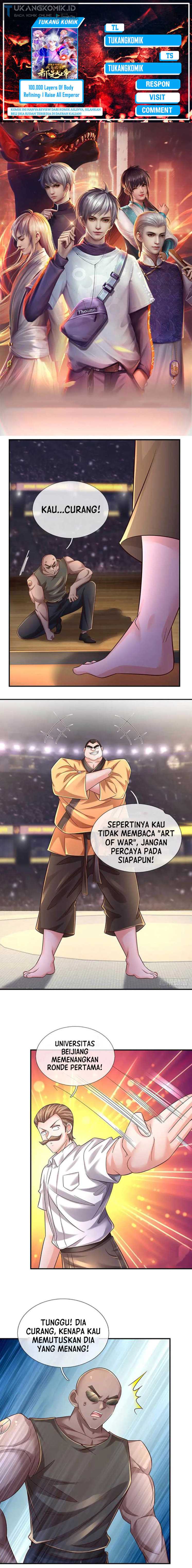 Baca Komik 100.000 Layers Of Body Refining: I Raise All Emperor Chapter 222 Gambar 1