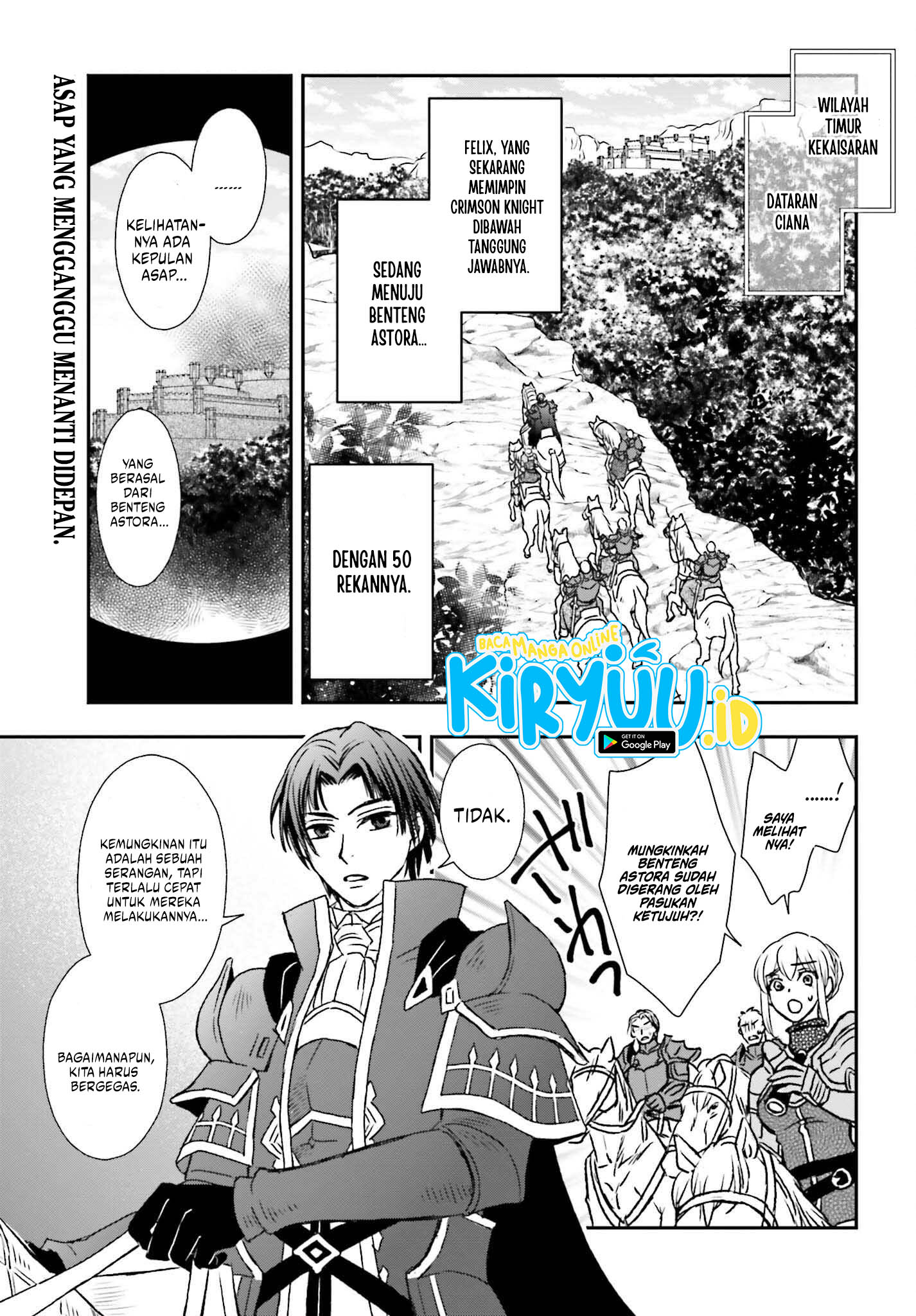 Baca Manga Shinigami ni Sodaterareta Shoujo wa Shikkoku no Tsurugi wo Mune ni Idaku Chapter 45 Gambar 2