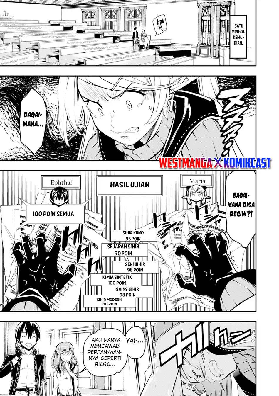 Rakudai Kenja Gakuin no Msou ~ Nidome no Tensei, S Rank Cheat Majutsushi Boukenroku Chapter 18 Gambar 26