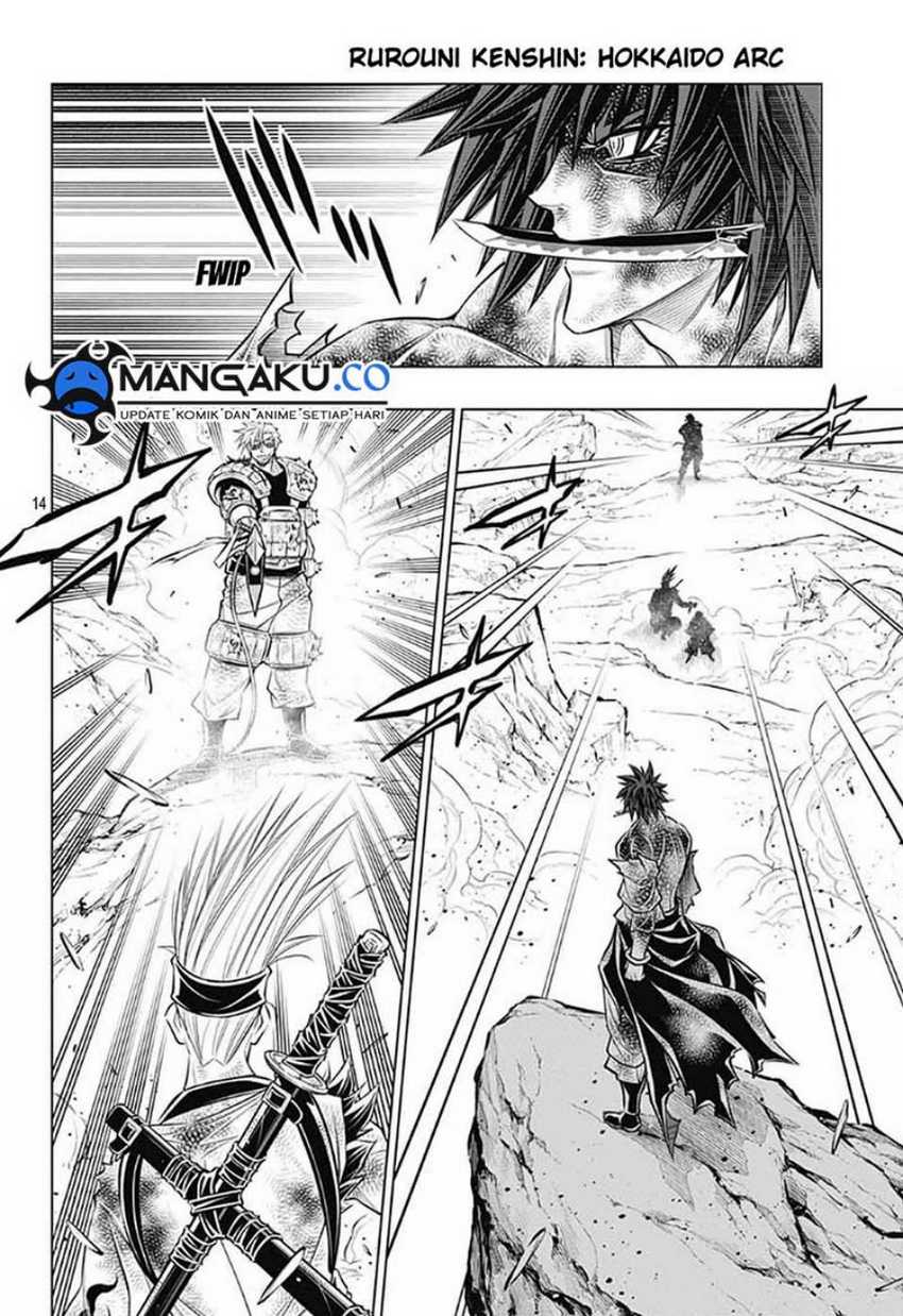 Rurouni Kenshin: Meiji Kenkaku Romantan – Hokkaido-hen Chapter 59 Gambar 15