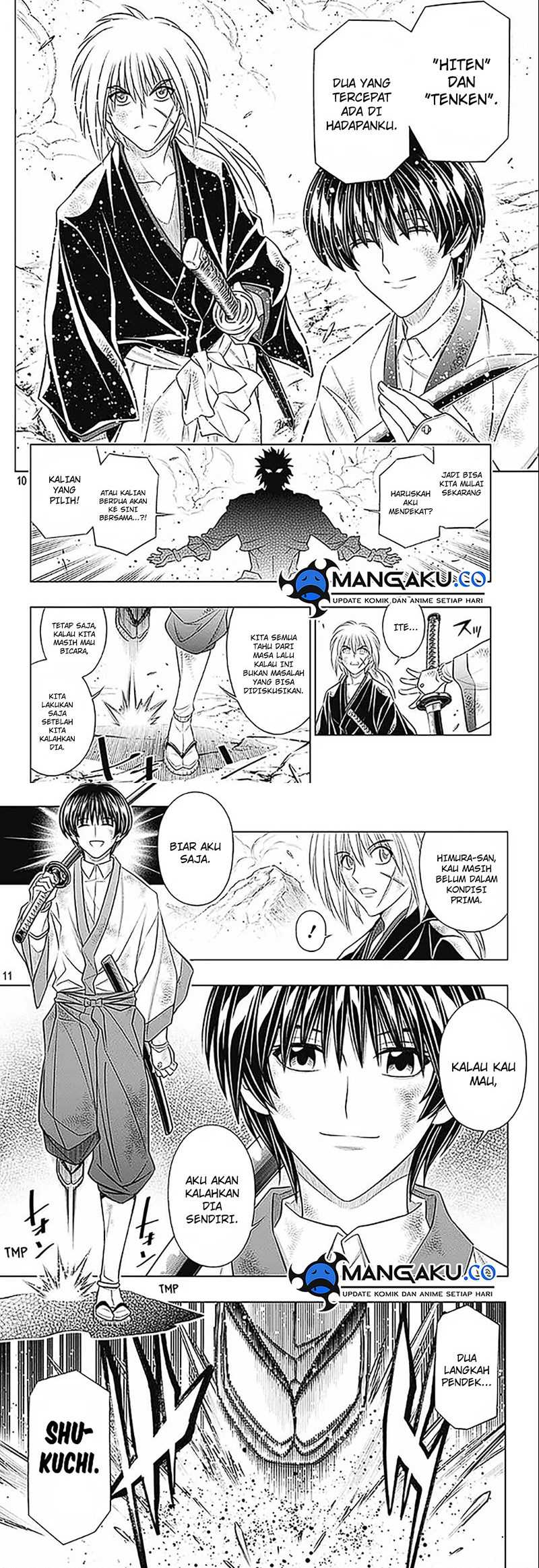 Rurouni Kenshin: Meiji Kenkaku Romantan – Hokkaido-hen Chapter 56 Gambar 38