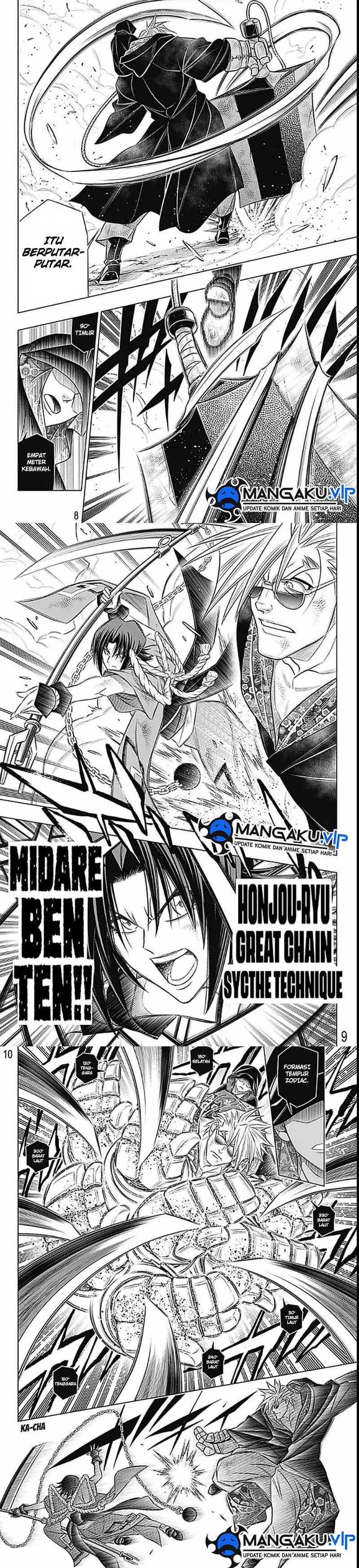 Rurouni Kenshin: Meiji Kenkaku Romantan – Hokkaido-hen Chapter 54 Gambar 3