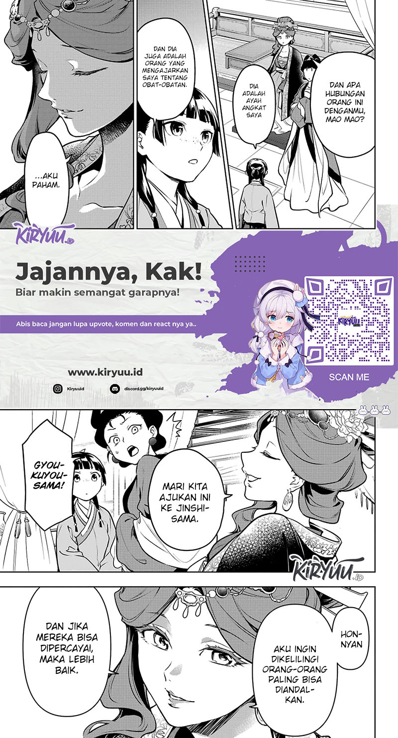 Kusuriya no Hitorigoto Chapter 69 Gambar 18