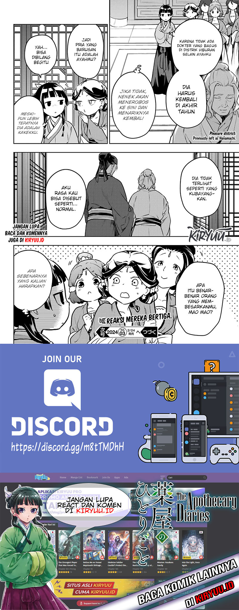 Kusuriya no Hitorigoto Chapter 69 Gambar 21