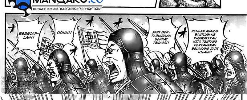 Kingdom Chapter 780 Gambar 23