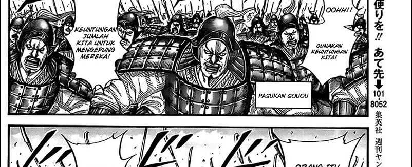 Kingdom Chapter 780 Gambar 36