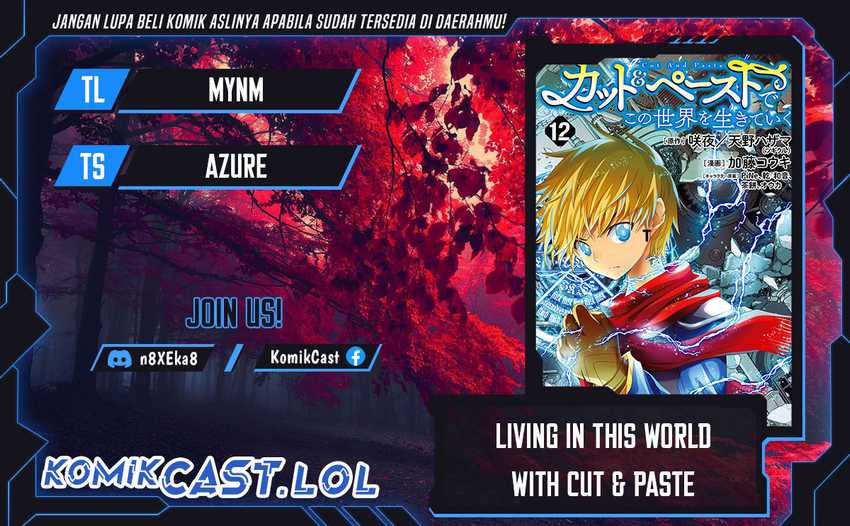 Baca Komik Living In This World With Cut & Paste Chapter 72 Gambar 1