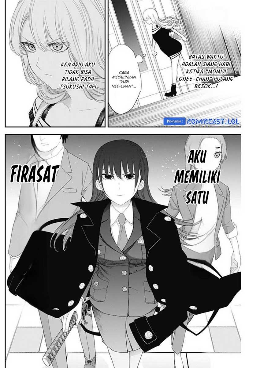 Shikisaki Shimai Wa Abakaretai Chapter 50 Gambar 9