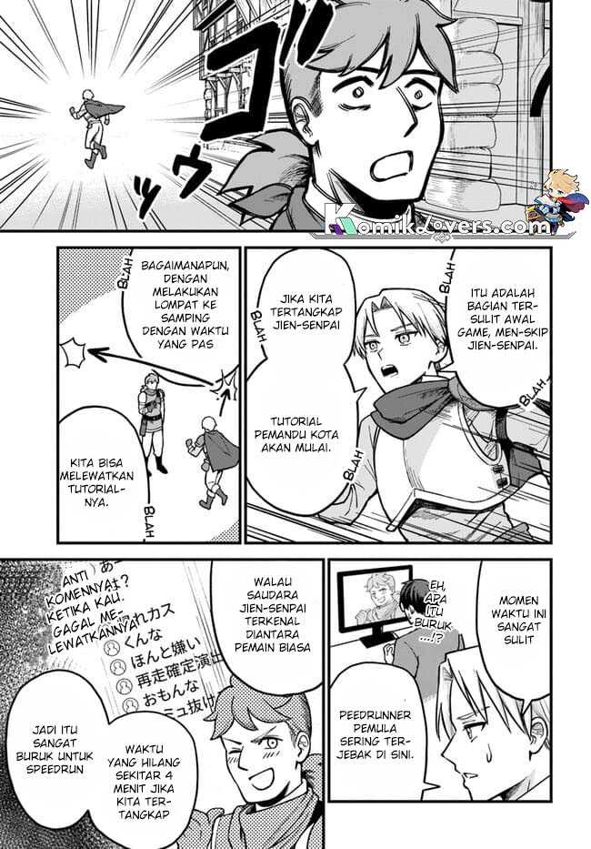 Baca Manga RTA Sousha wa Game Sekai kara Kaerenai Chapter 1.2 Gambar 2