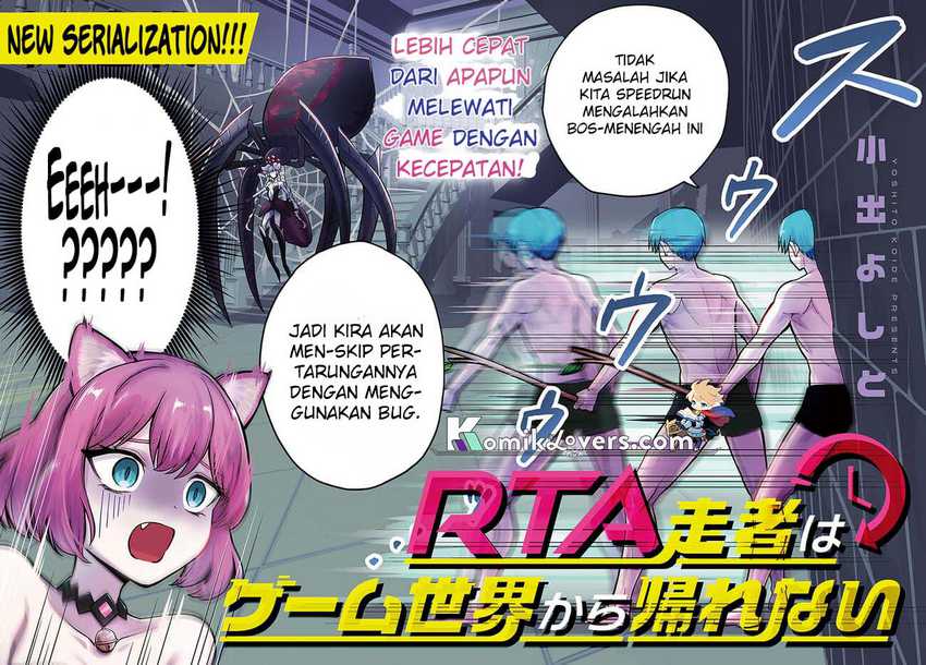 RTA Sousha wa Game Sekai kara Kaerenai Chapter 1.1 Gambar 3