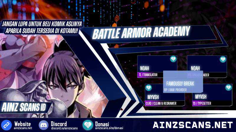 Baca Komik Battle Armor Academy Chapter 11 Gambar 1