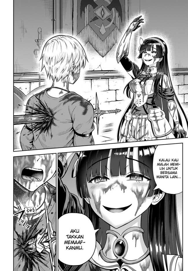 Dungeon ni Hisomu Yandere na Kanojo ni Ore wa Nando mo Korosareru Chapter 13 Gambar 9