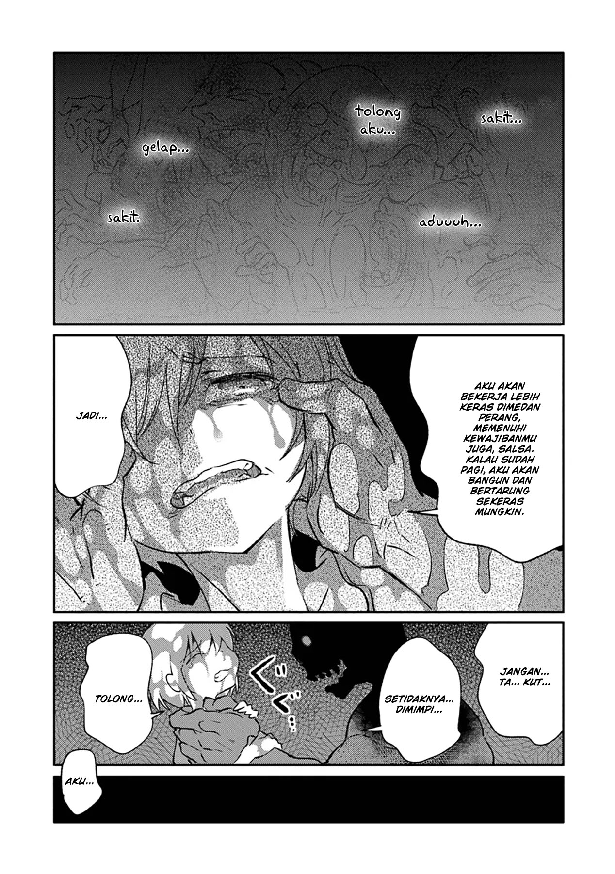 TS Eiseihei-san no Senjou Nikki Chapter 8 Gambar 21