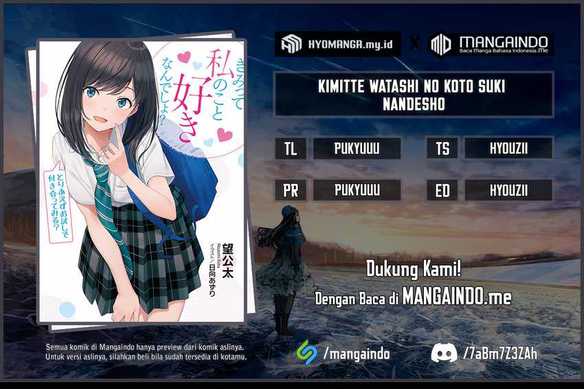 Baca Komik Kimitte Watashi no Koto Suki Nandesho? Chapter 3 Gambar 1