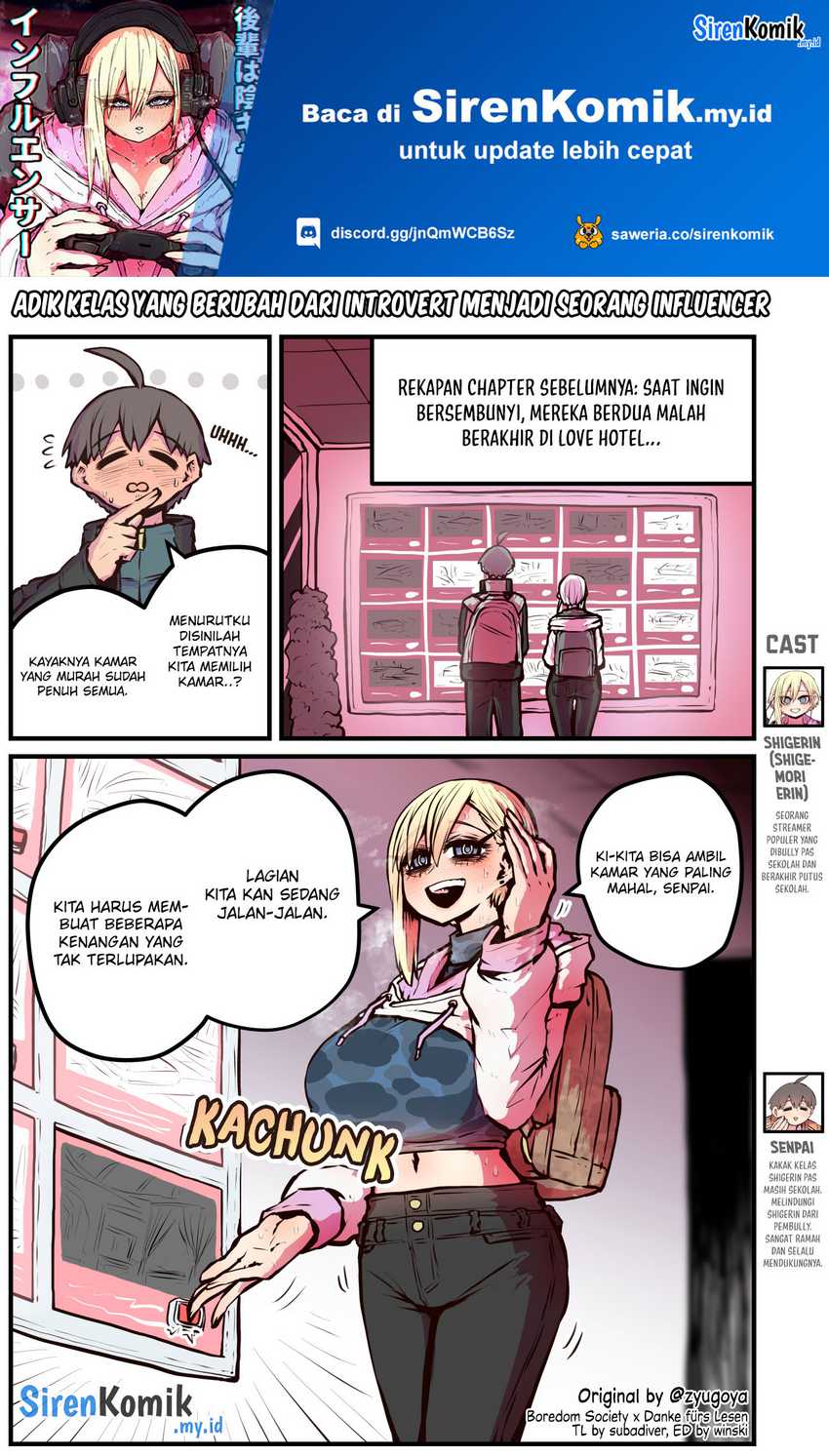 Baca Manga Kouhai wa Inkya Agari no Infuruensaa Chapter 12 Gambar 2