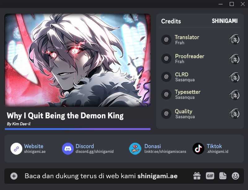 Baca Komik Why I Quit Being The Demon King Chapter 19 Gambar 1