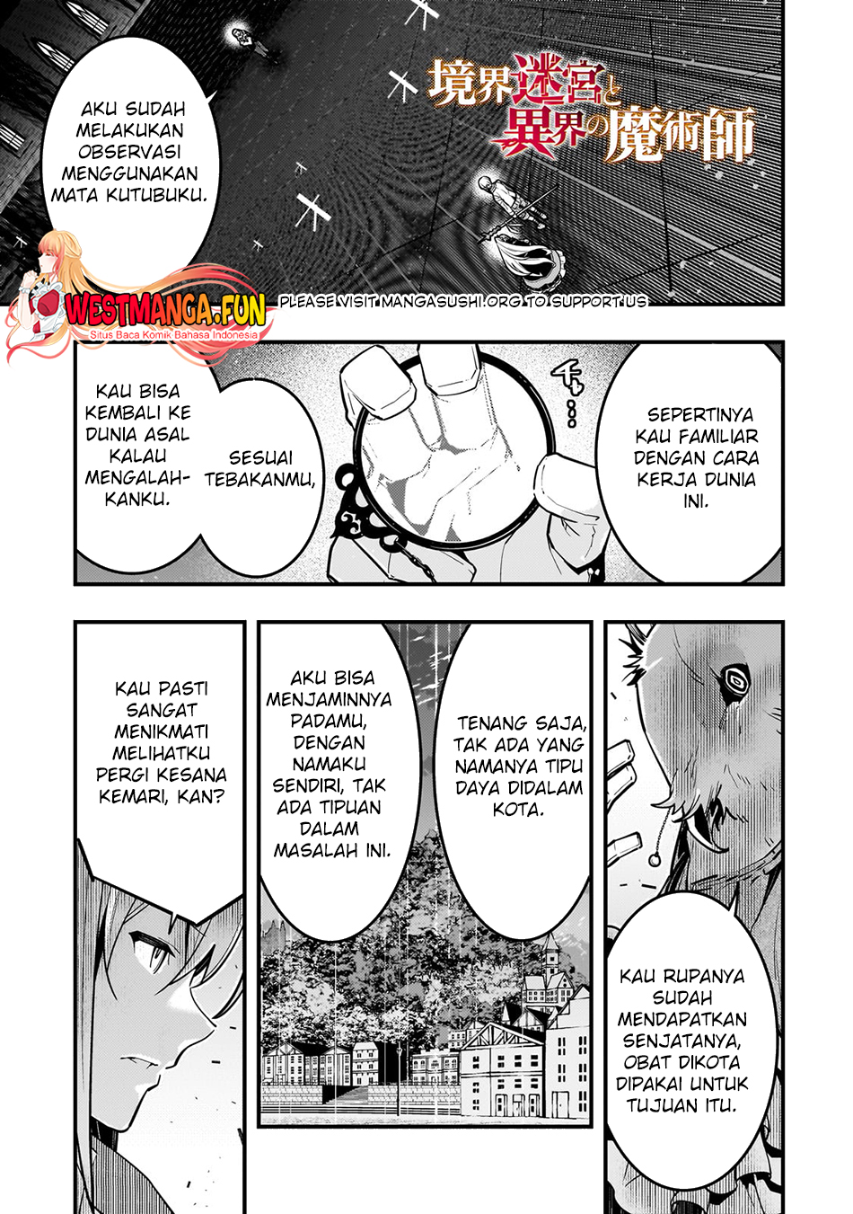 Baca Manga Kyoukai Meikyuu to Ikai no Majutsushi Chapter 68 Gambar 2