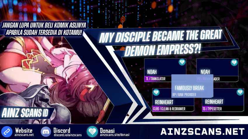 Baca Komik My Disciple Became The Great Demon Empress?! Chapter 9 Gambar 1