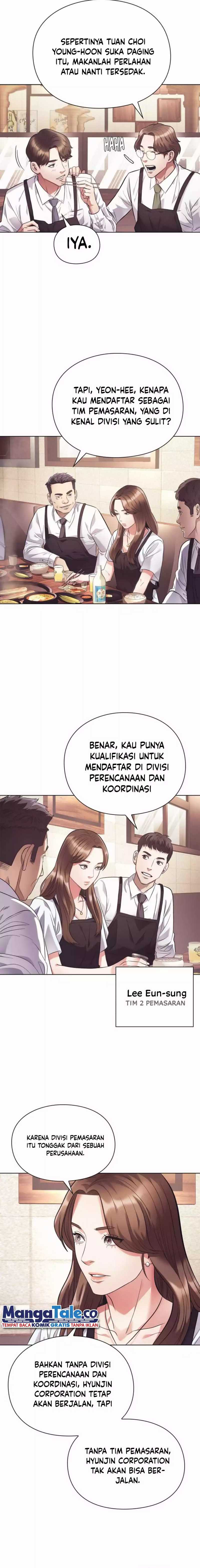 Baca Manhwa Office Worker Who Sees Fate Chapter 9 Gambar 2