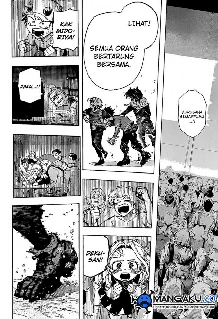 Boku no Hero Academia Chapter 421 Gambar 13