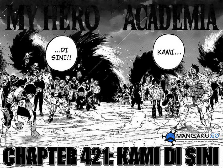 Boku no Hero Academia Chapter 421 Gambar 3