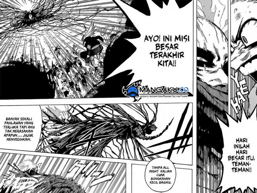 Boku no Hero Academia Chapter 421 Gambar 8