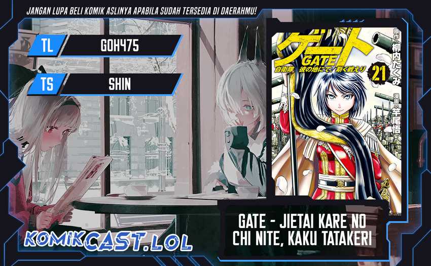 Baca Komik Gate – Jietai Kare no Chi nite Kaku Tatakeri Chapter 131 Gambar 1