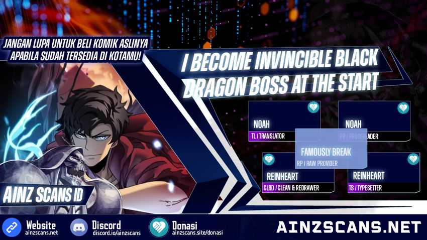 Baca Komik I Become Invincible Black Dragon Boss At The Start Chapter 9 Gambar 1