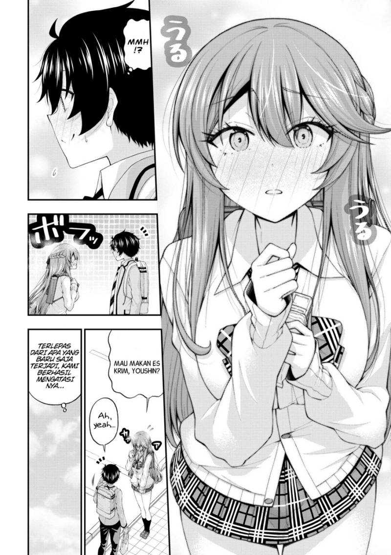 Inkya no Boku ni Batsu Game ni Kokuhaku Shitekita Hazu no Gyaru ga, Doumitemo Boku ni Betahore Desu Chapter 13 Gambar 19