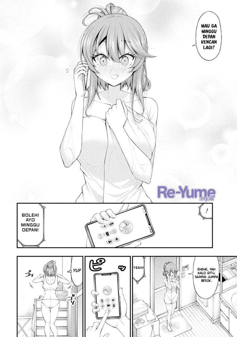 Inkya no Boku ni Batsu Game ni Kokuhaku Shitekita Hazu no Gyaru ga, Doumitemo Boku ni Betahore Desu Chapter 12.5 Gambar 9