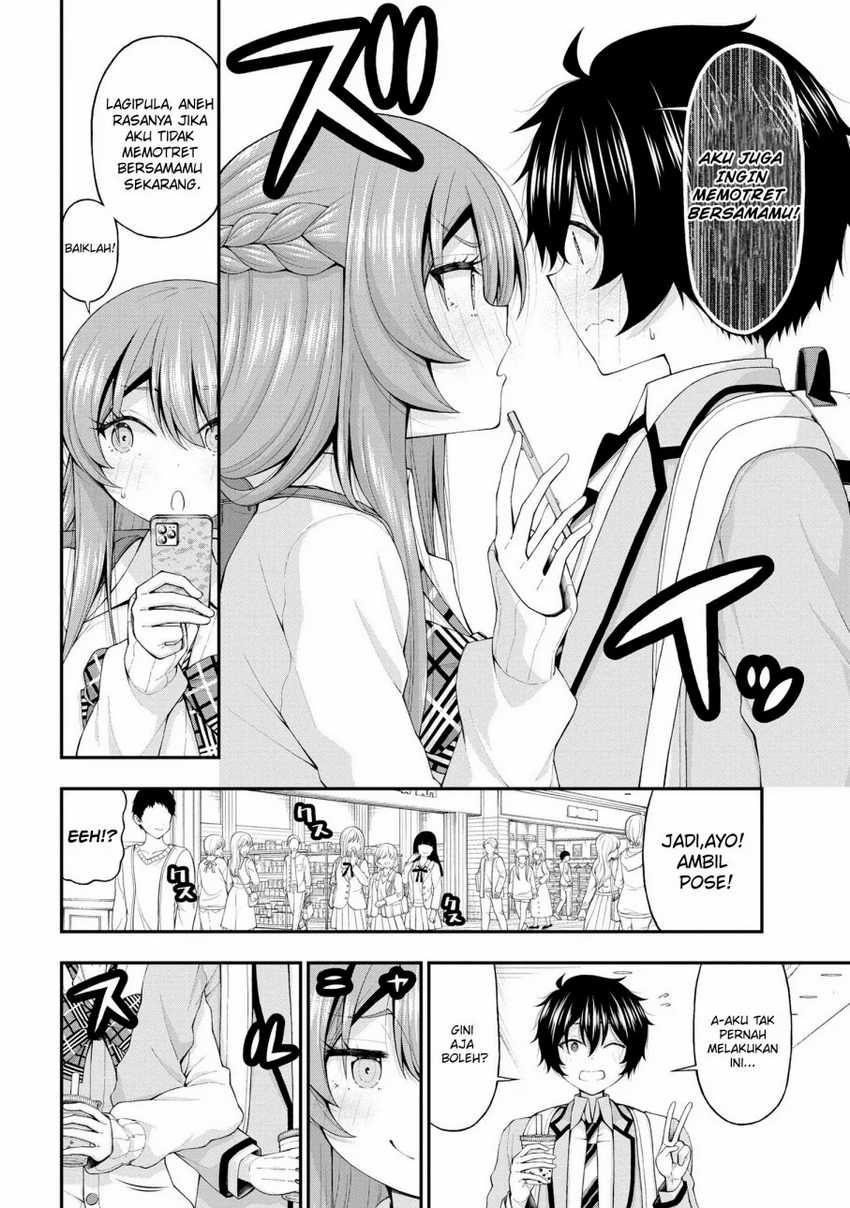 Inkya no Boku ni Batsu Game ni Kokuhaku Shitekita Hazu no Gyaru ga, Doumitemo Boku ni Betahore Desu Chapter 14 Gambar 9