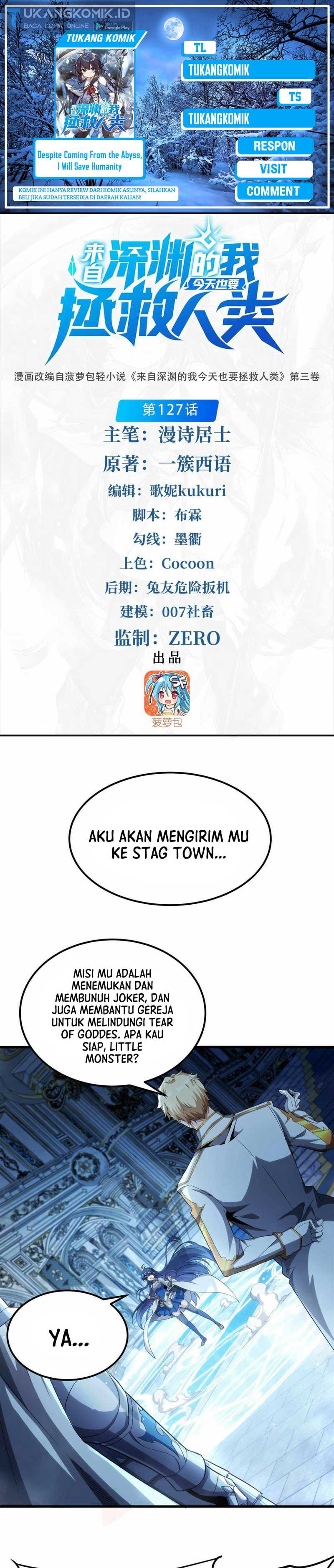 Baca Komik Despite Coming From the Abyss, I Will Save Humanity Chapter 127 Gambar 1