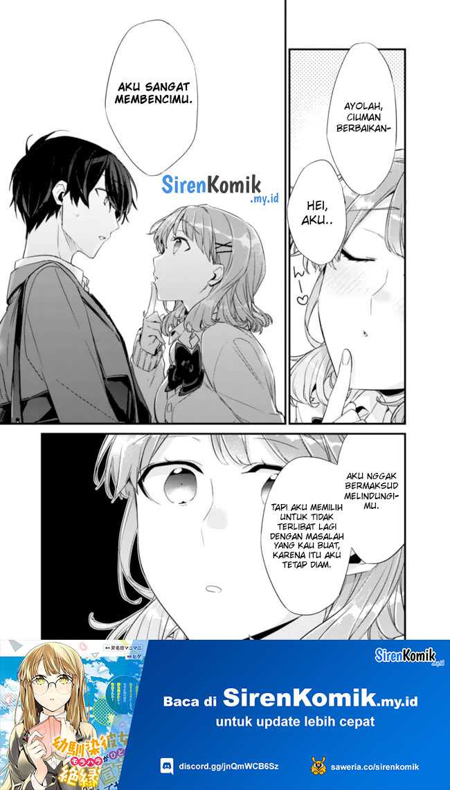 Osananajimi Kanojo no Morahara ga Hidoin de Zetsuen Sengen shite Yatta Chapter 21.1 Gambar 6