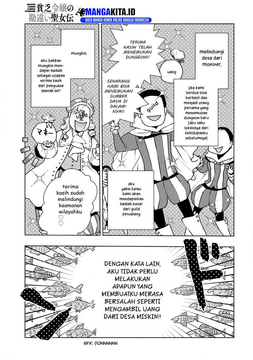 Binbou Reijou no Kanchigai Seijo Den Chapter 7 Gambar 16