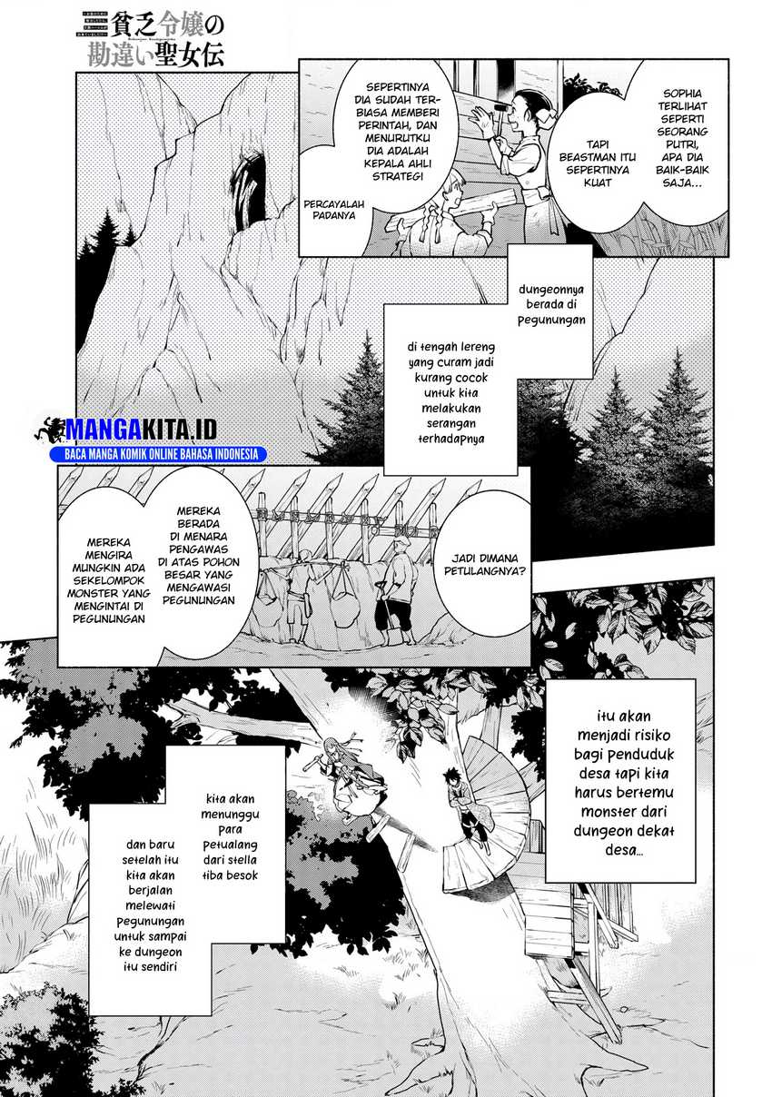 Binbou Reijou no Kanchigai Seijo Den Chapter 7 Gambar 18