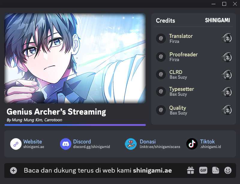 Baca Komik Genius Archer’s Streaming Chapter 18 Gambar 1