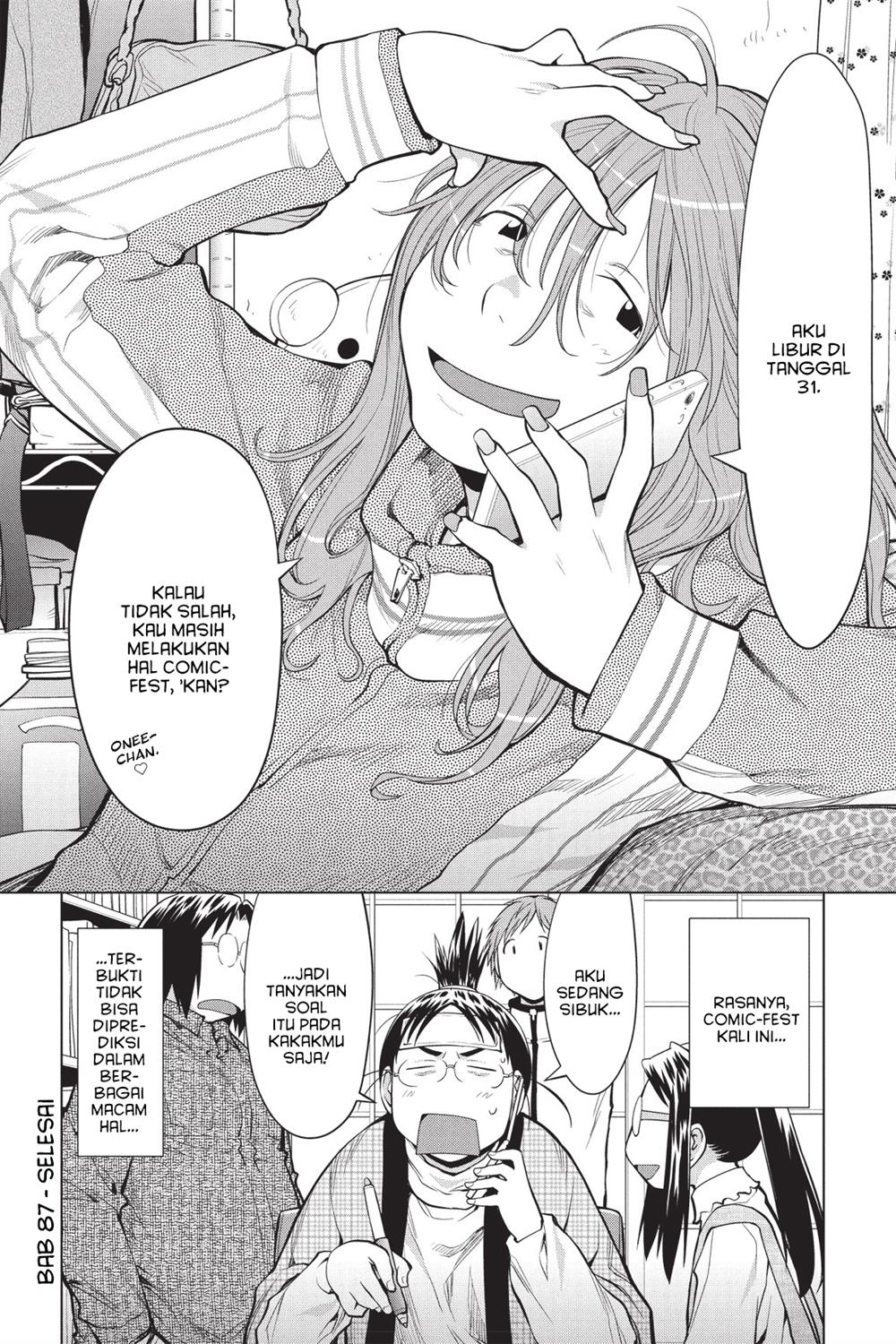 Genshiken – The Society for the Study of Modern Visual Culture Chapter 87 Gambar 22