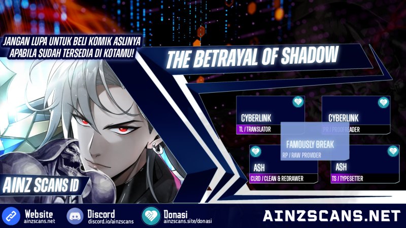 Baca Komik The Betrayal of Shadow  Chapter 6 Gambar 1