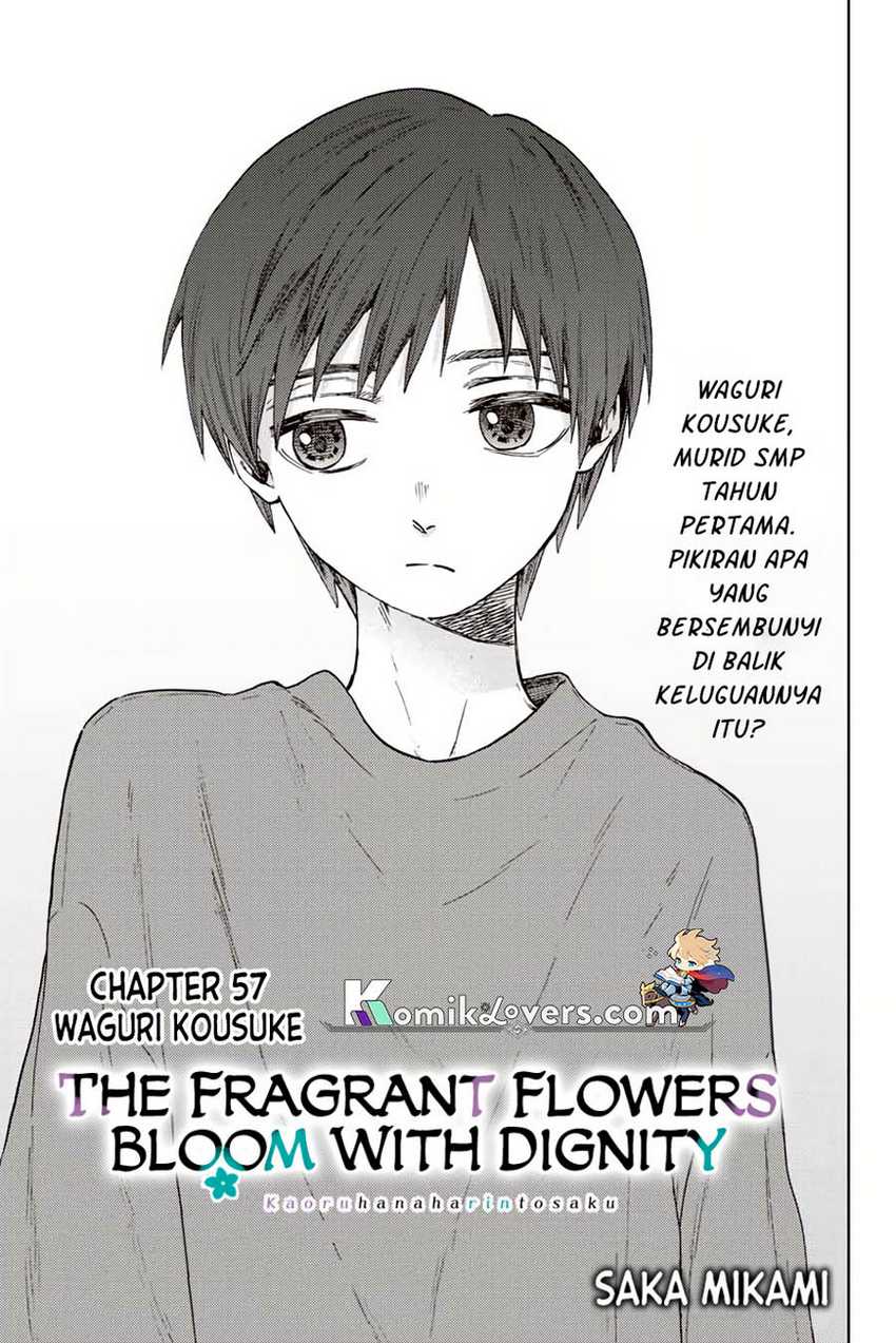 Baca Manga Kaoru Hana wa Rin to Saku Chapter 57 Gambar 2