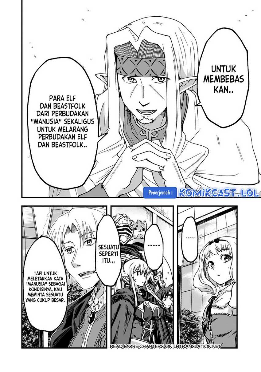 Gaikotsu Kishi-sama, Tadaima Isekai e Odekake-chuu Chapter 61.1 Gambar 10
