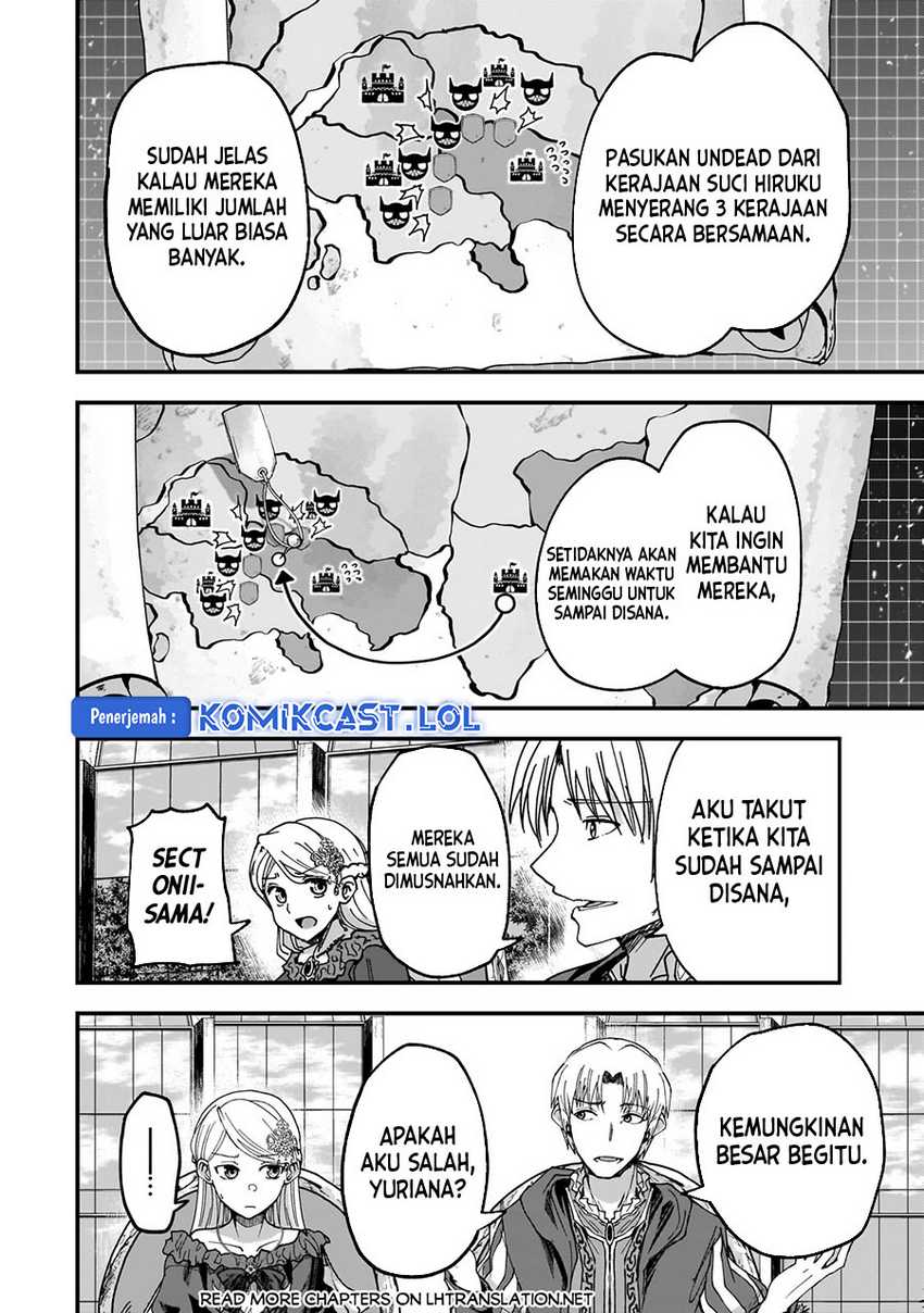 Gaikotsu Kishi-sama, Tadaima Isekai e Odekake-chuu Chapter 61.1 Gambar 14