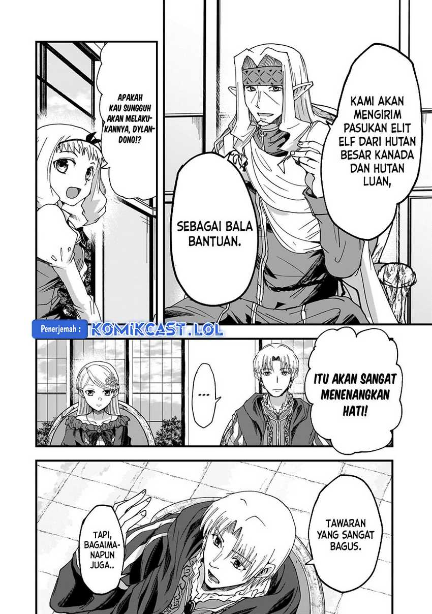 Gaikotsu Kishi-sama, Tadaima Isekai e Odekake-chuu Chapter 61.1 Gambar 8