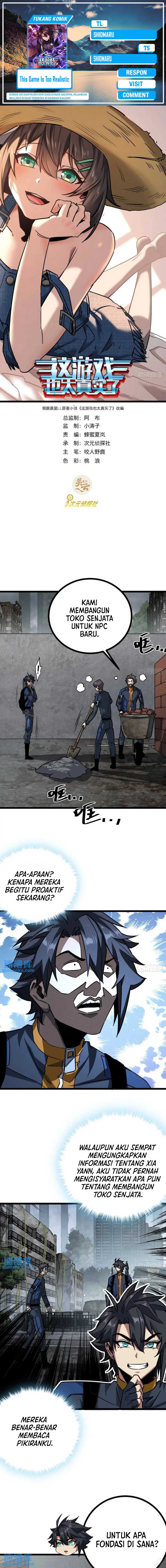 Baca Komik This Game Is Too Realistic Chapter 55 Gambar 1