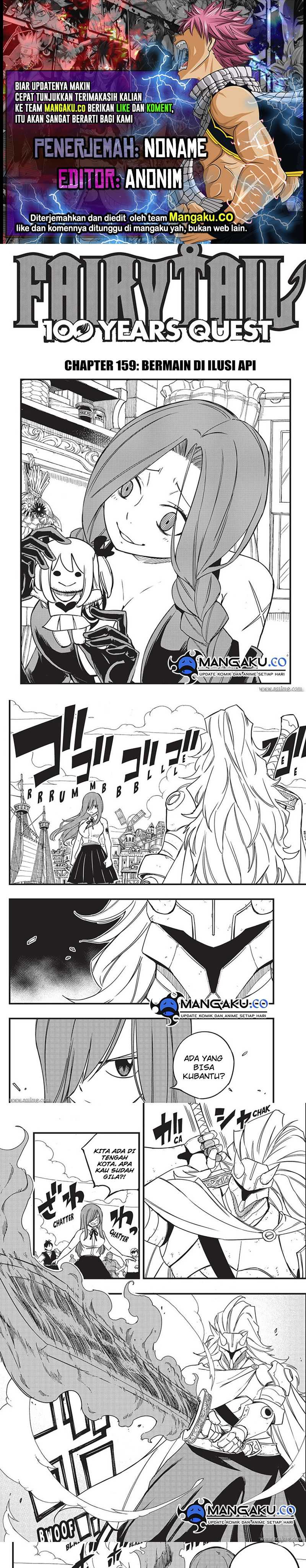 Baca Komik Fairy Tail: 100 Years Quest Chapter 159 Gambar 1